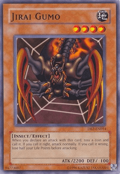 Jirai Gumo [DB2-EN054] Common - Josh's Cards