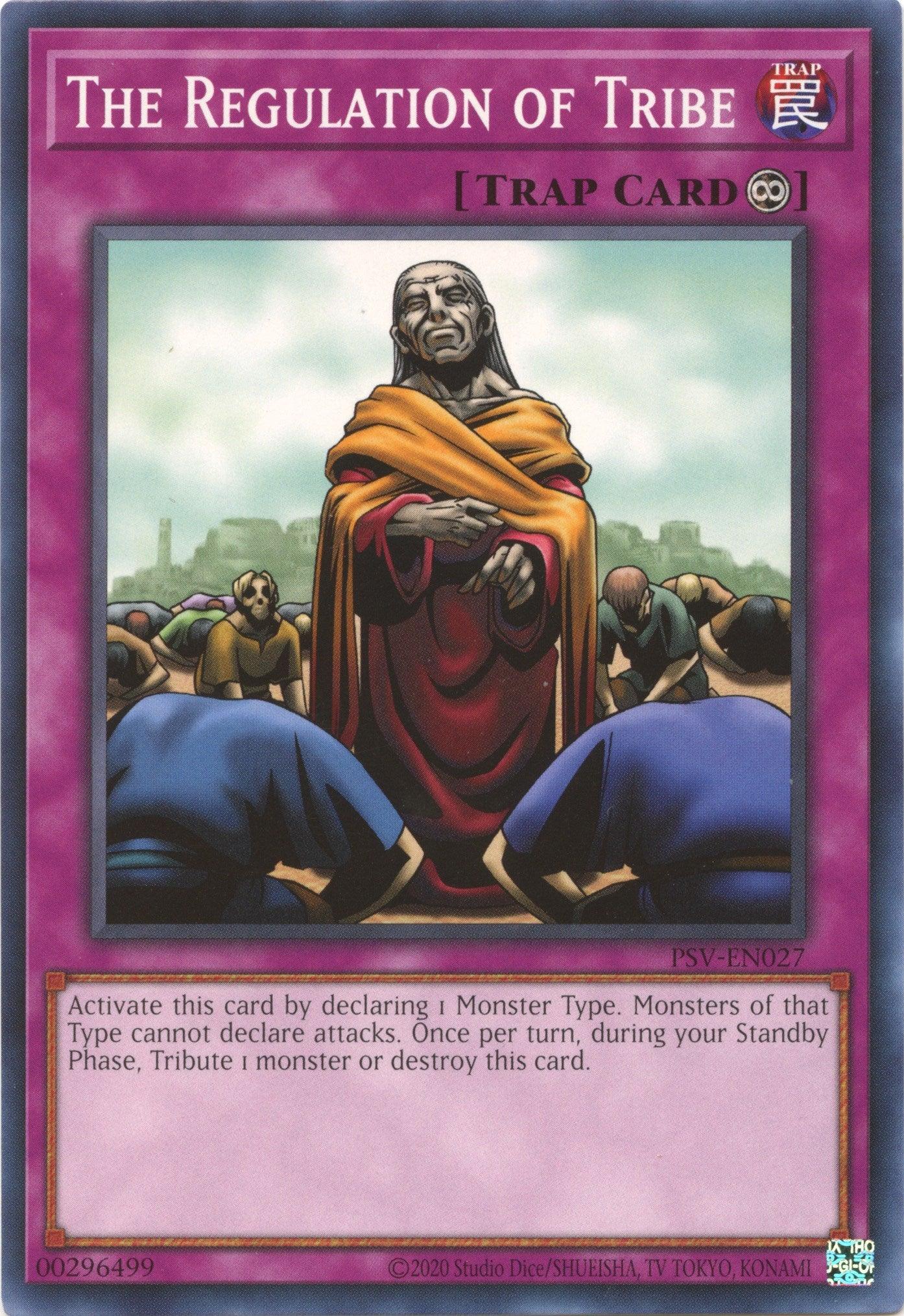 The Regulation of Tribe (25th Anniversary) [PSV-EN027] Common - Josh's Cards