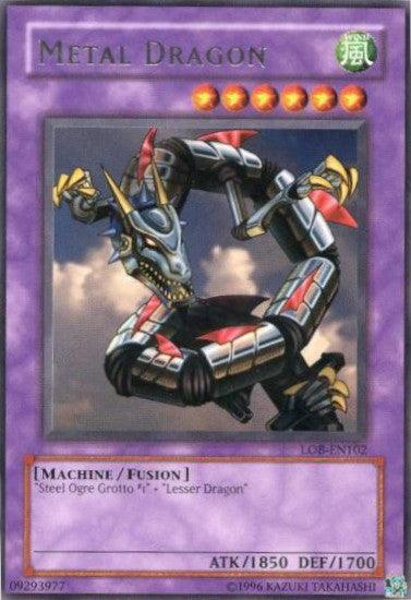 Metal Dragon [LOB-EN102] Rare - Josh's Cards