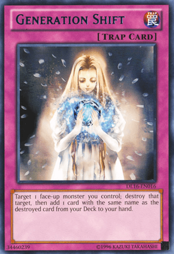Generation Shift (Blue) [DL16-EN016] Rare - Josh's Cards