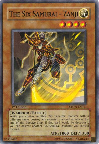 The Six Samurai - Zanji [STON-EN011] Common - Josh's Cards