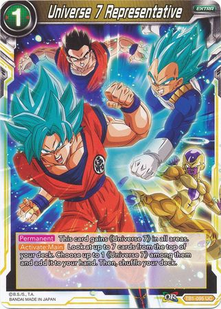 Universe 7 Representative (TB1-095) [The Tournament of Power] Parallel Foil