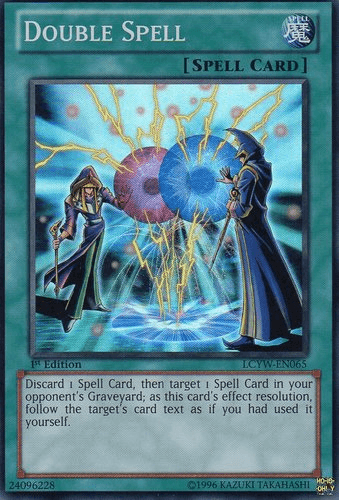 Double Spell [LCYW-EN065] Super Rare - Josh's Cards