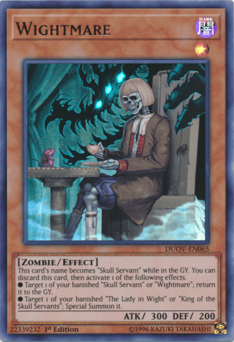 Wightmare [DUOV-EN065] Ultra Rare - Josh's Cards