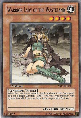 Warrior Lady of the Wasteland [YS11-EN020] Common - Josh's Cards