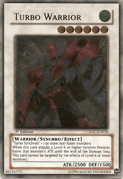 Turbo Warrior (UTR) [CSOC-EN038] Ultimate Rare - Josh's Cards