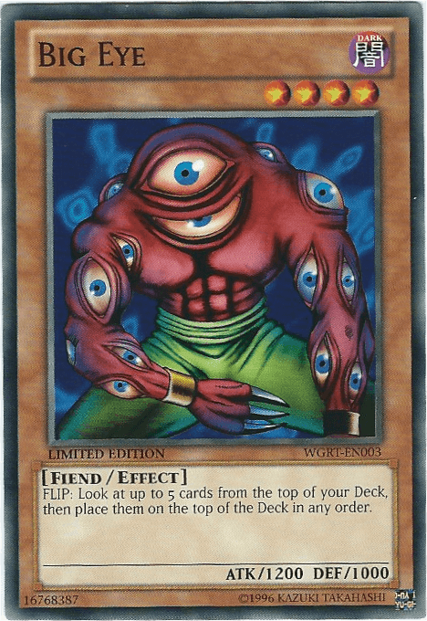 Big Eye [WGRT-EN003] Common - Josh's Cards