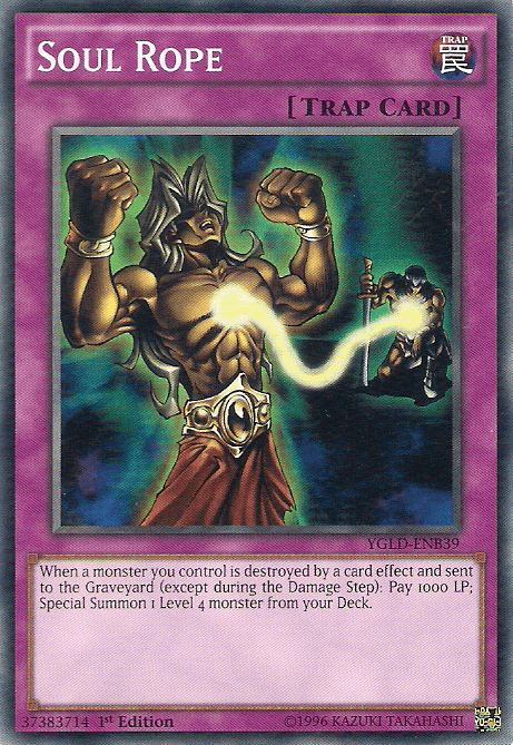 Soul Rope [YGLD-ENB39] Common - Josh's Cards