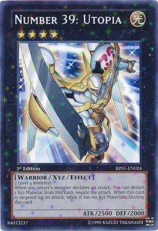 Number 39: Utopia [BP01-EN024] Starfoil Rare - Josh's Cards