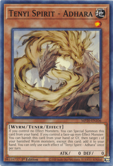 Tenyi Spirit - Adhara [MP20-EN106] Common - Josh's Cards