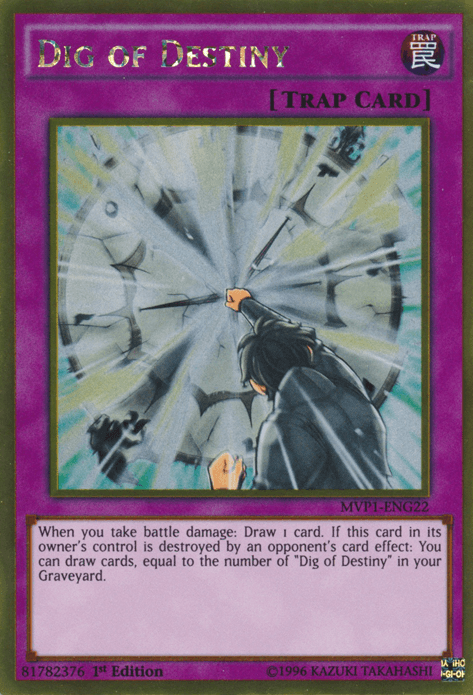 Dig of Destiny [MVP1-ENG22] Gold Rare - Josh's Cards
