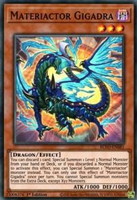 Materiactor Gigadra [BLVO-EN081] Super Rare - Josh's Cards