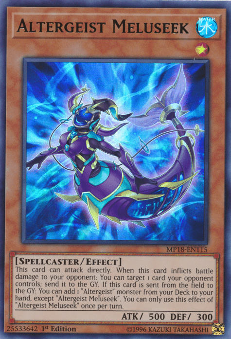 Altergeist Meluseek [MP18-EN115] Ultra Rare - Josh's Cards