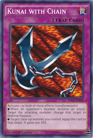 Kunai with Chain [BP03-EN210] Common - Josh's Cards