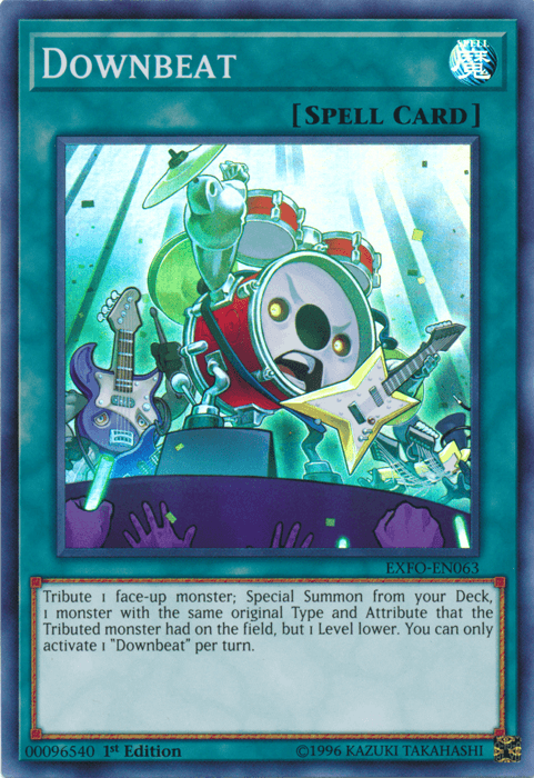 Downbeat [EXFO-EN063] Super Rare - Josh's Cards