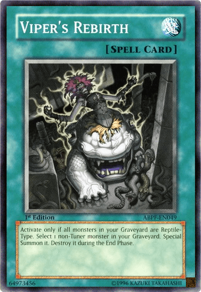 Viper's Rebirth [ABPF-EN049] Common - Josh's Cards