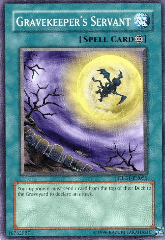 Gravekeeper's Servant [DLG1-EN056] Common - Josh's Cards
