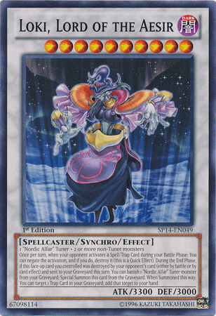 Loki, Lord of the Aesir [SP14-EN049] Common - Josh's Cards