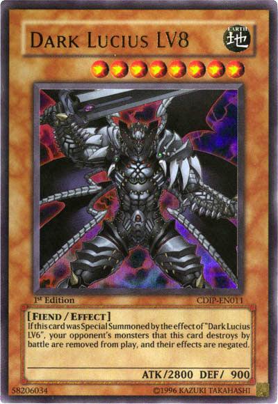 Dark Lucius LV8 [CDIP-EN011] Ultra Rare - Josh's Cards