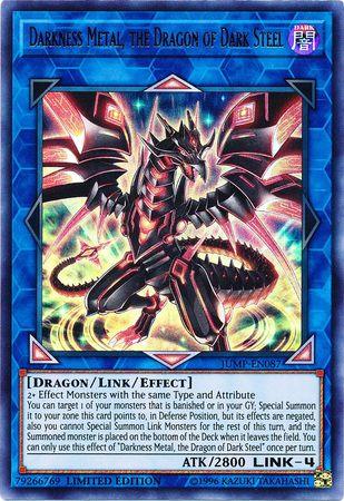 Darkness Metal, the Dragon of Dark Steel [JUMP-EN087] Ultra Rare - Josh's Cards
