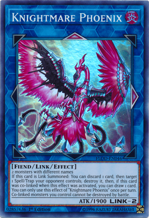 Knightmare Phoenix [FLOD-EN046] Super Rare - Josh's Cards