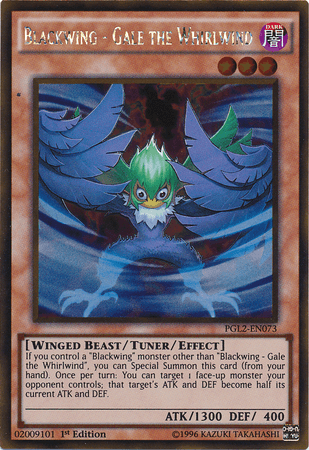 Blackwing - Gale the Whirlwind [PGL2-EN073] Gold Rare - Josh's Cards