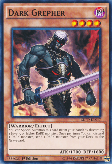 Dark Grepher [SDPD-EN017] Common - Josh's Cards