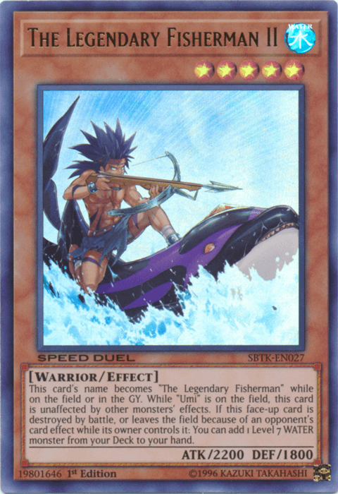 The Legendary Fisherman II [SBTK-EN027] Ultra Rare - Josh's Cards