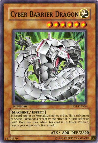 Cyber Barrier Dragon [SOI-EN006] Super Rare - Josh's Cards