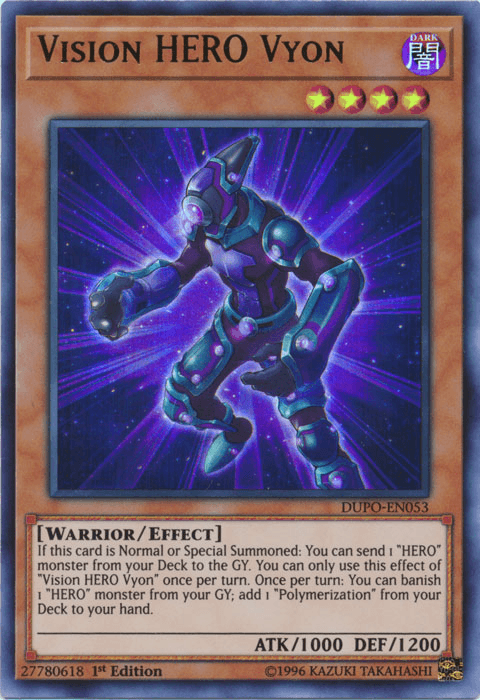 Vision Hero Vyon [DUPO-EN053] Ultra Rare - Josh's Cards