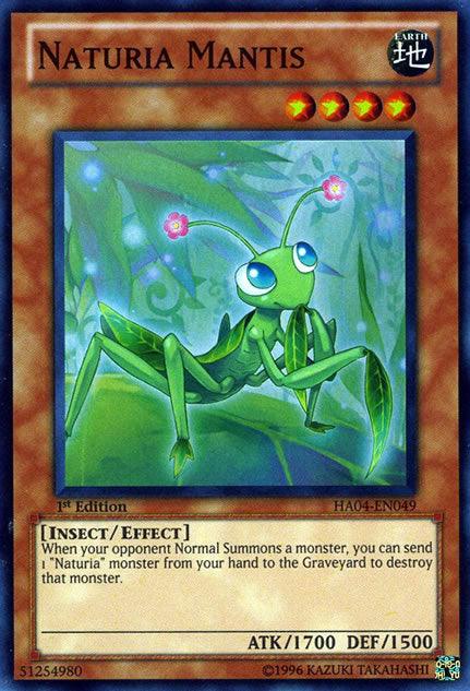 Naturia Mantis [HA04-EN049] Super Rare - Josh's Cards