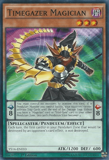 Timegazer Magician [YS16-EN010] Common - Josh's Cards