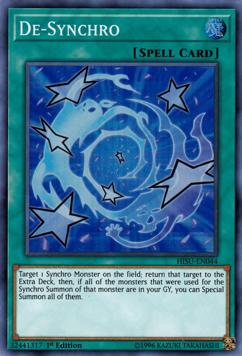 De-Synchro [HISU-EN044] Super Rare - Josh's Cards