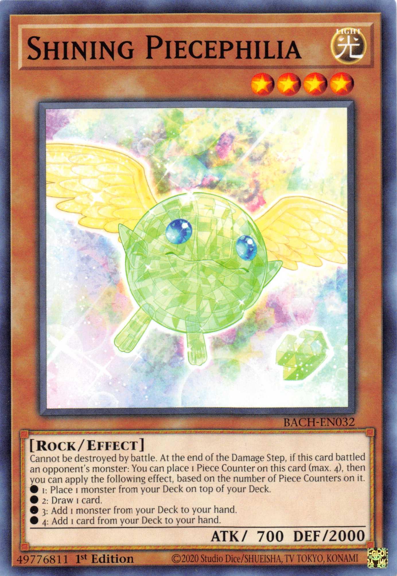 Shining Piecephilia [BACH-EN032] Common - Josh's Cards