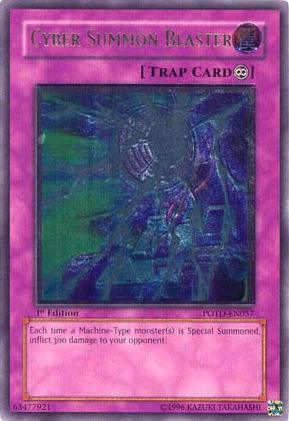 Cyber Summon Blaster [POTD-EN057] Ultimate Rare - Josh's Cards