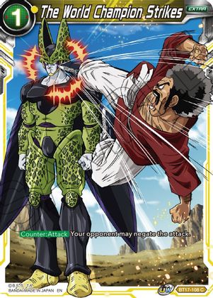 The World Champion Strikes (BT17-108) [Ultimate Squad] Parallel Foil