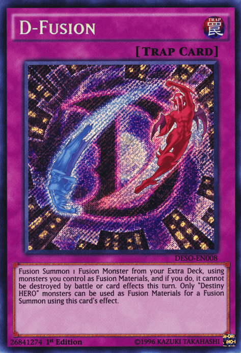 D-Fusion [DESO-EN008] Secret Rare - Josh's Cards
