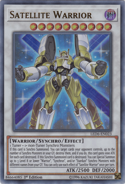 Satellite Warrior [LED6-EN023] Ultra Rare - Josh's Cards