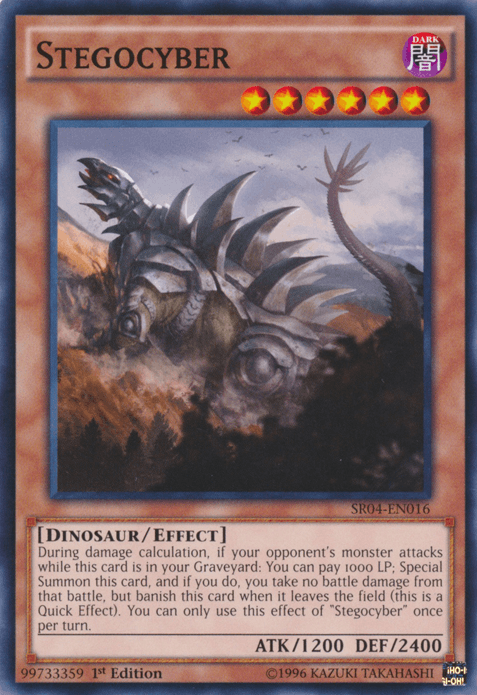 Stegocyber [SR04-EN016] Common - Josh's Cards