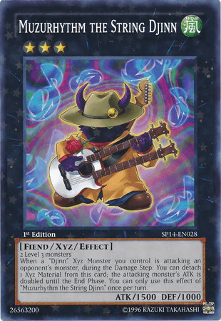 Muzurhythm the String Djinn [SP14-EN028] Starfoil Rare - Josh's Cards