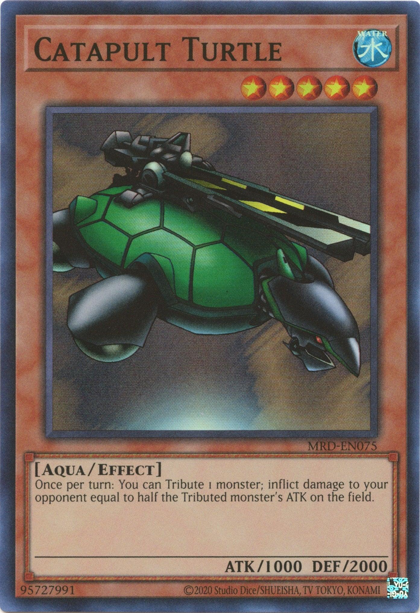 Catapult Turtle (25th Anniversary) [MRD-EN075] Super Rare - Josh's Cards