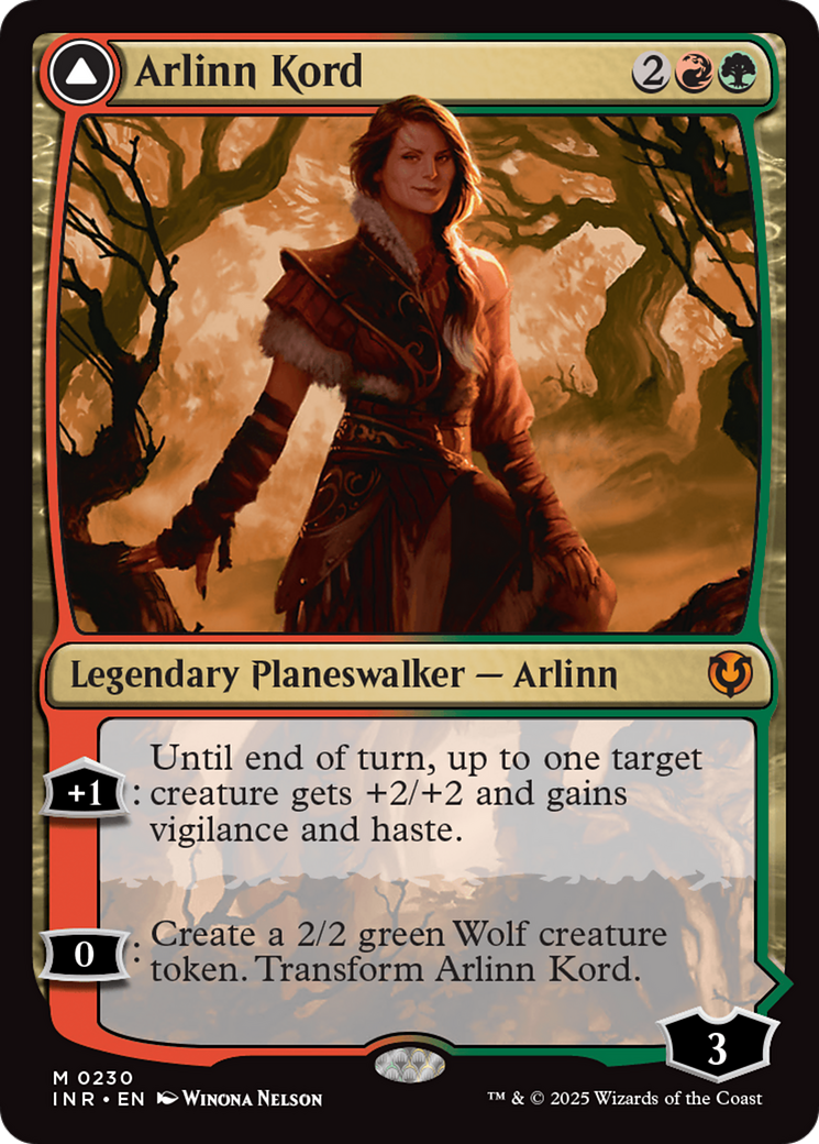 Arlinn Kord // Arlinn, Embraced by the Moon (INR-230) - Innistrad Remastered Foil