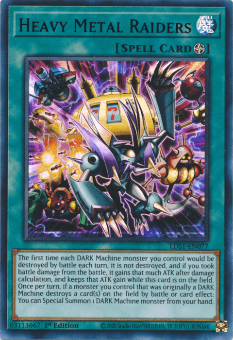 Heavy Metal Raiders (Purple) [LDS1-EN077] Ultra Rare - Josh's Cards