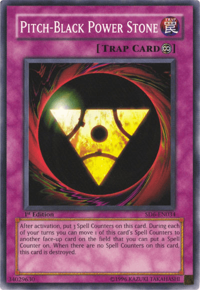 Pitch-Black Power Stone [SD6-EN034] Common - Josh's Cards
