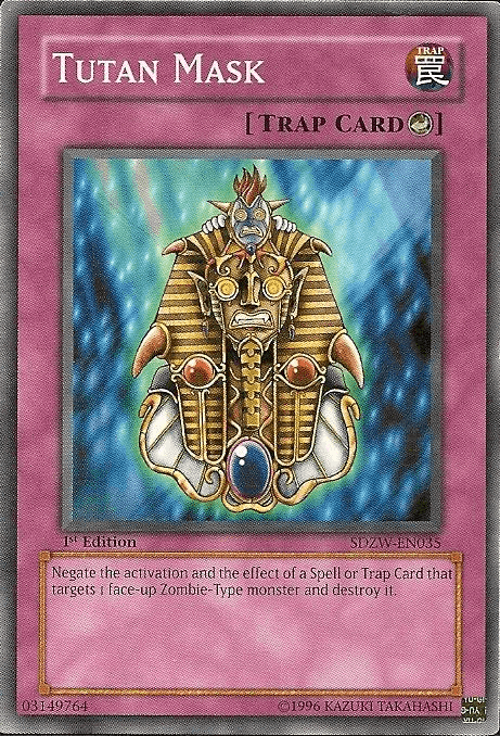 Tutan Mask [SDZW-EN035] Common - Josh's Cards