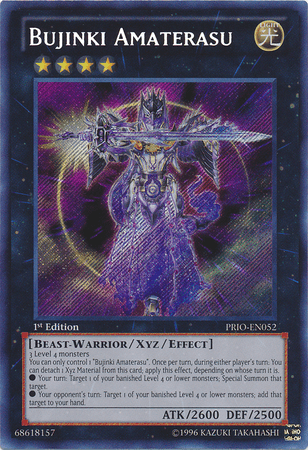 Bujinki Amaterasu [PRIO-EN052] Secret Rare - Josh's Cards