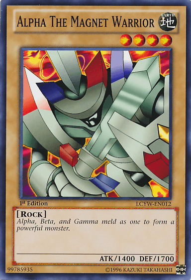 Alpha the Magnet Warrior [LCYW-EN012] Common - Josh's Cards
