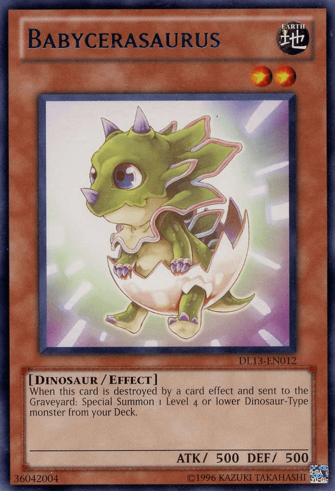 Babycerasaurus (Blue) [DL13-EN012] Rare - Josh's Cards