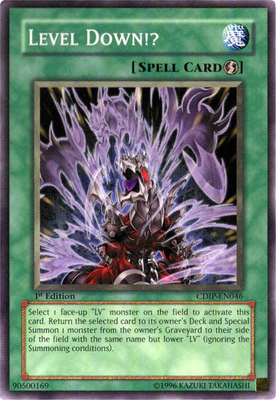 Level Down!? [CDIP-EN046] Common - Josh's Cards