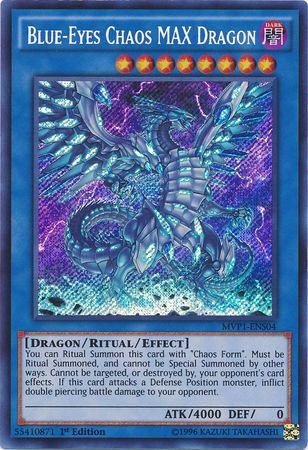 Blue-Eyes Chaos MAX Dragon [MVP1-ENS04] Secret Rare - Josh's Cards